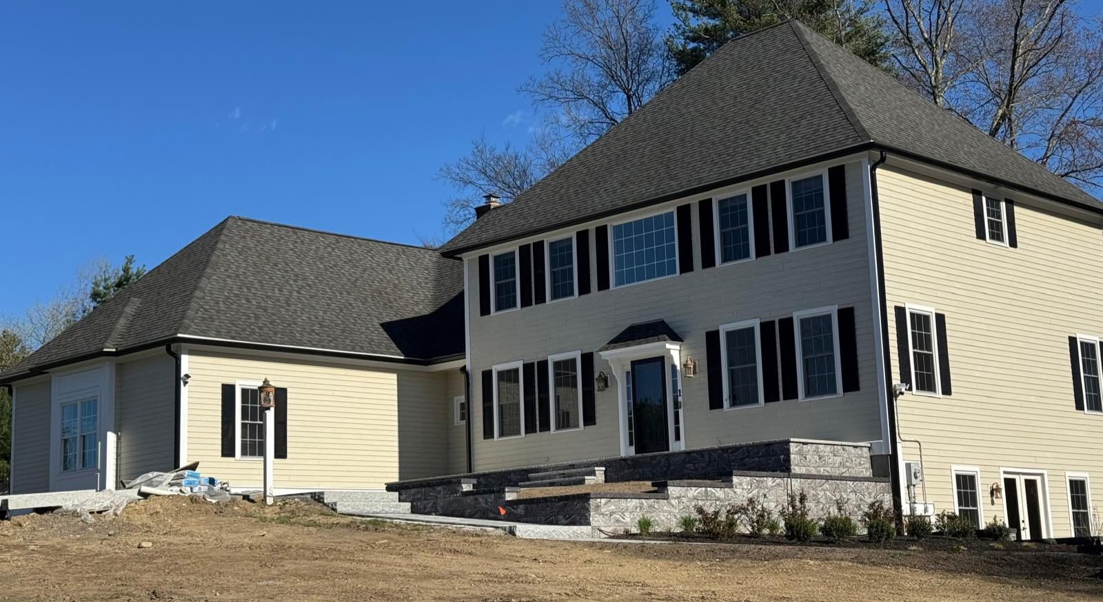 Roof cleaning project by AP Exterior Cleaning